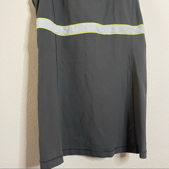 ALO Yoga Coolfit Running Graphite Workout RacerTank Small - Picture 3 of 10